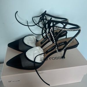 Sergio Rossi Mesh pumps